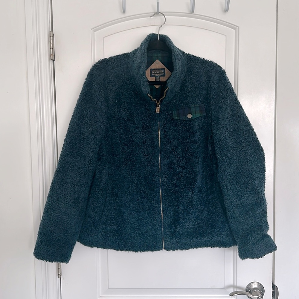 Blue Pendleton zip up